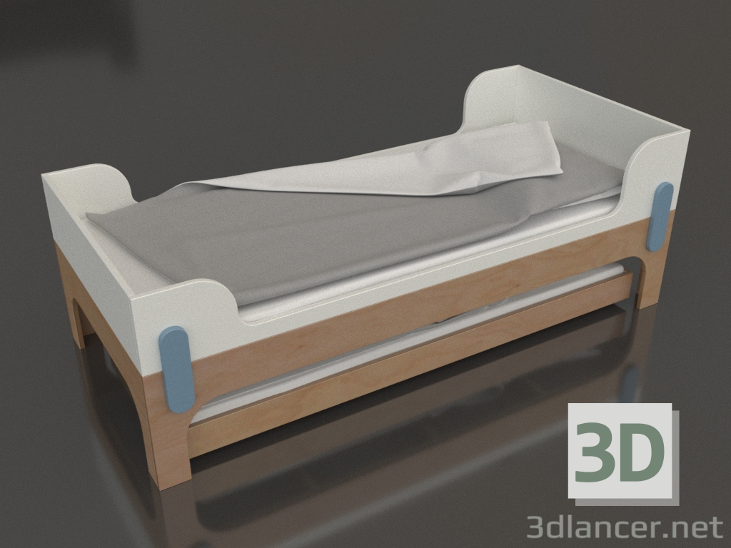3D Modell Bett TUNE Z (BZTZA1) - Vorschau