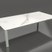 modello 3D Tavolino 70×140 (Grigio cemento, DEKTON Aura) - anteprima