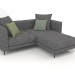 3D Modell Sofa Carol 1960 x 1800 (Galioano 03) - Vorschau