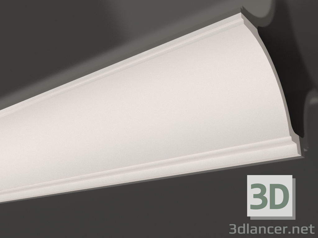 3d model Cornice gypsum ceiling high KGP 014 (200x220) - preview