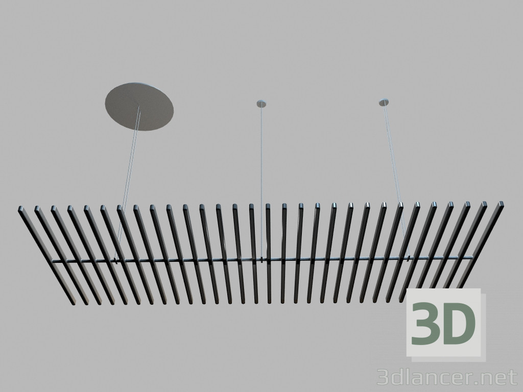modèle 3D lampe suspendue 2122 - preview