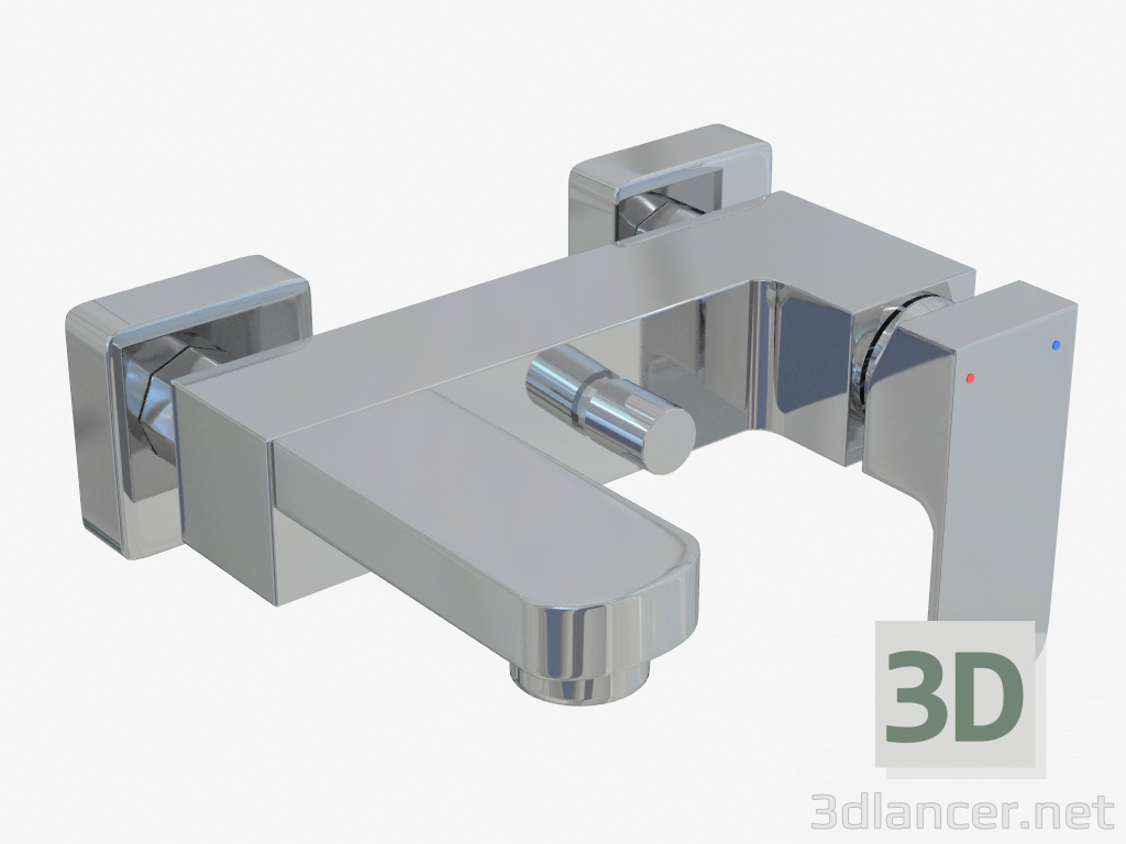 modello 3D Miscelatore vasca Azalia (BDA-010M 86017) - anteprima