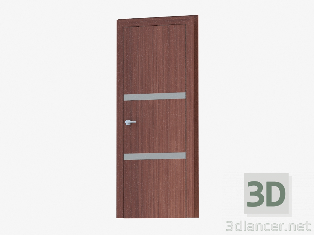 3d модель Двері міжкімнатні (47.30 silver mat) – превью