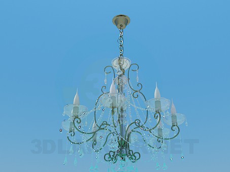 modelo 3D Araña de luces - escuchar modelo 3D Araña de luces - escuchar