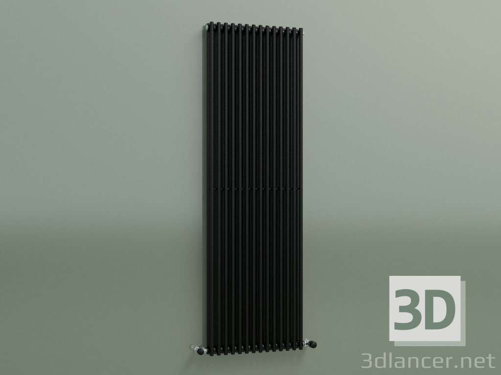modèle 3D Radiateur vertical ARPA 2 (1520 14EL, Noir) - preview
