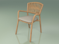 Armchair with cushion 161 (Teak)