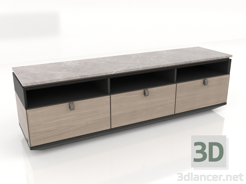 3d model TV stand (D640) - preview