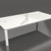 modello 3D Tavolino 70×140 (Grigio agata, DEKTON Aura) - anteprima