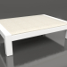 modello 3D Tavolino (Bianco, DEKTON Danae) - anteprima