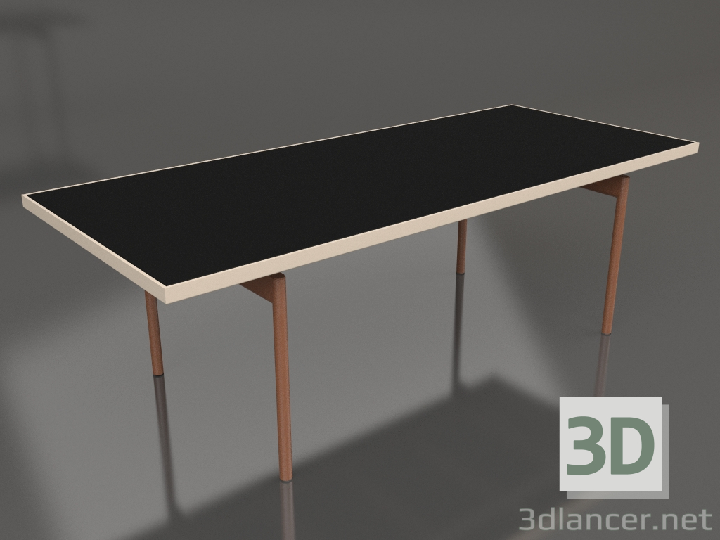 3d model Dining table (Sand, DEKTON Domoos) - preview