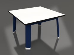 Square side table (Night blue, Phenolic)