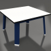 modèle 3D Table d'appoint carrée (Bleu nuit, Phénolique) - preview