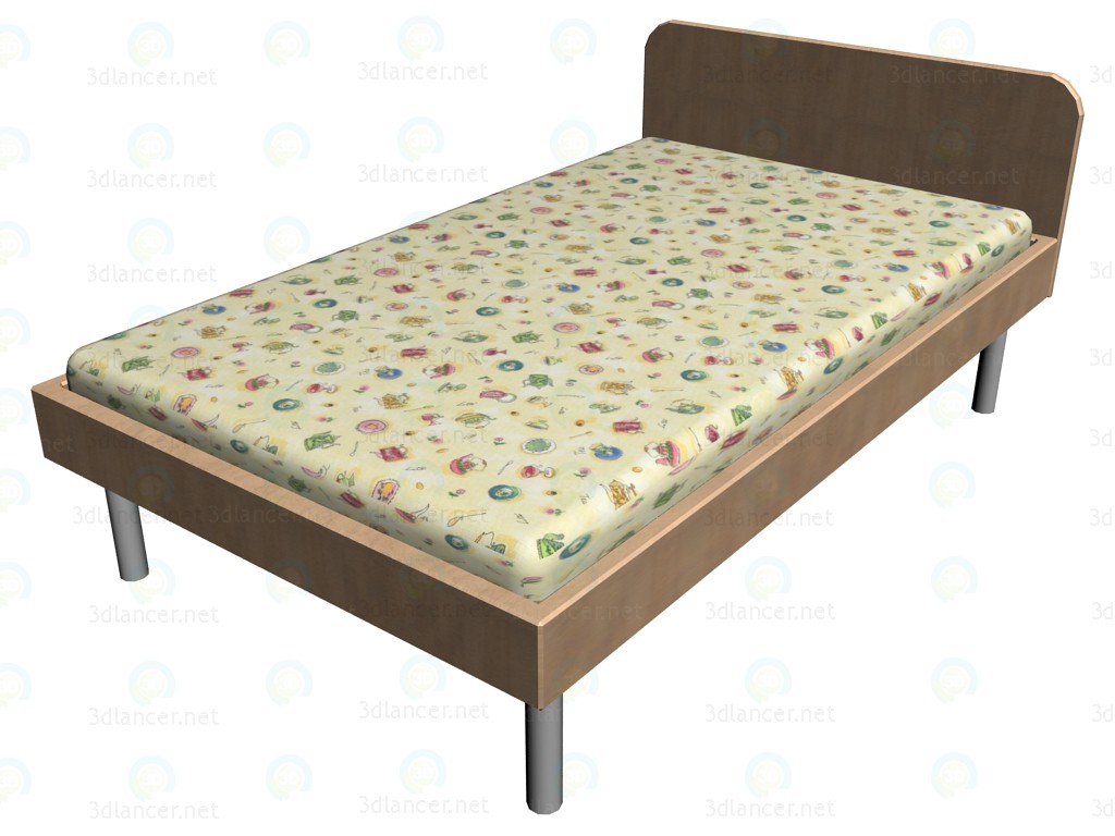 modello 3D Letto 26k211 - anteprima