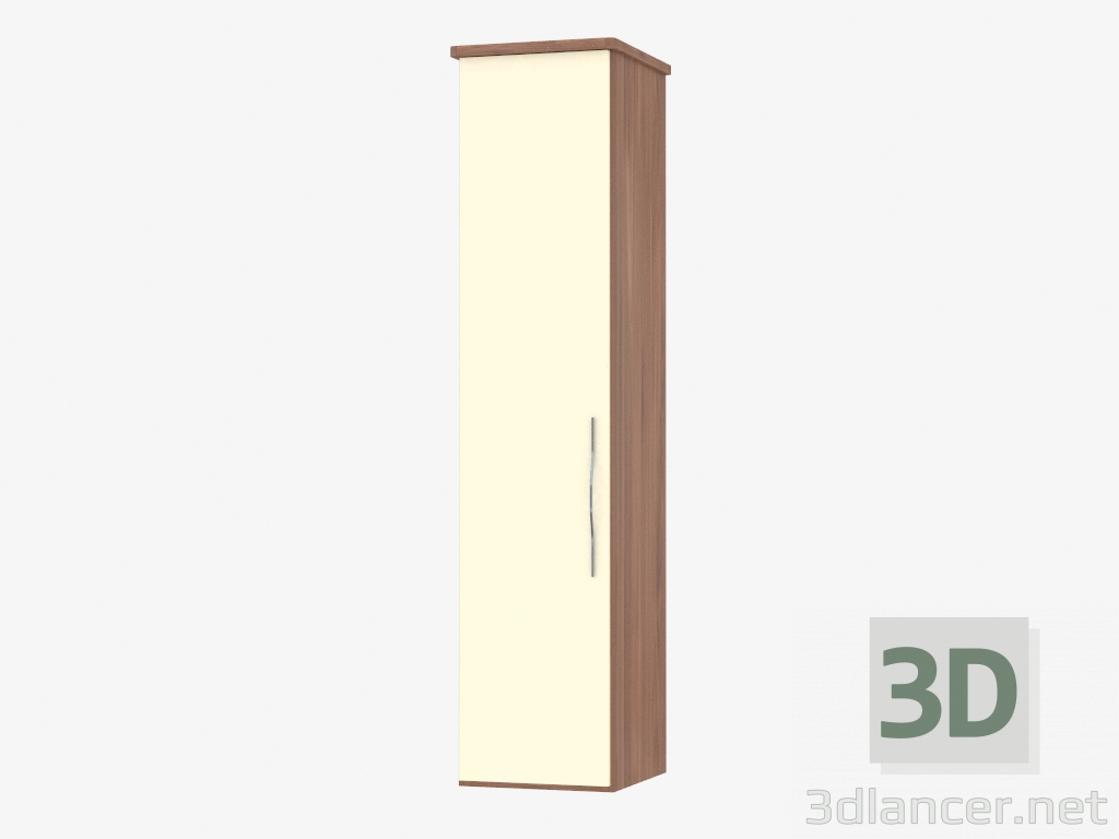modello 3D armadio modulare porta singola 9 (55,4h235,9h62) - anteprima
