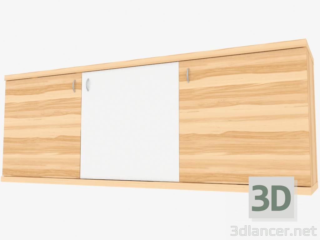 3D modeli Üç bölümlü kolye vitrin (150-18-2) - önizleme