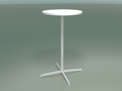 Round table 5521, 5541 (H 105 - Ø 59 cm, White, V12)