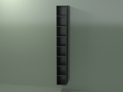 Wall tall cabinet (8DUAFC01, Deep Nocturne C38, L 24, P 24, H 192 cm)