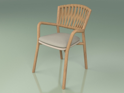 Chaise avec coussin 161 (Polyuréthane Résine Mole)