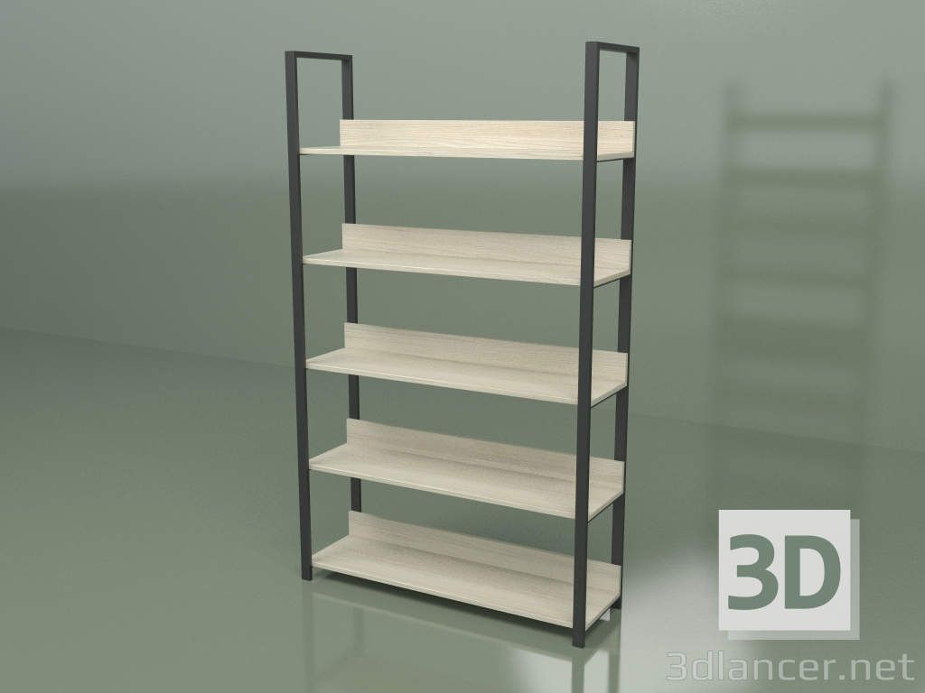 3d model Rack 5 shelves 1200 - preview