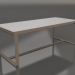 3D modeli Yemek masası 210 (DEKTON Kreta, Bronz) - önizleme