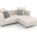 3D Modell Sofa Carol 1960 x 1800 (Hercules 21) - Vorschau