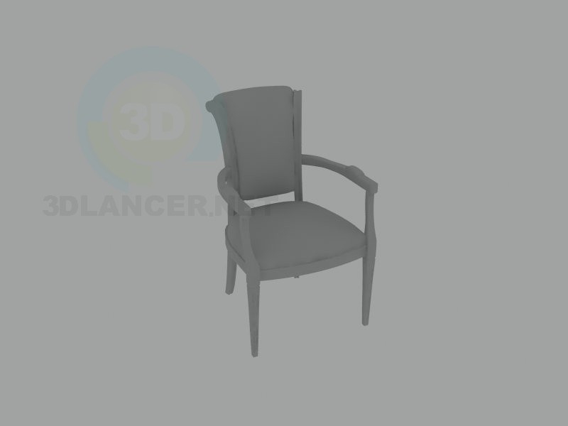 modèle 3D chaise - preview