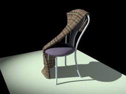 Фиолетовый стул