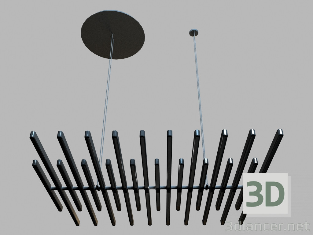 3D modeli 2131 asma lamba - önizleme