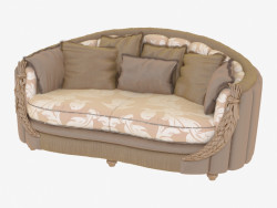 Classic double sofa