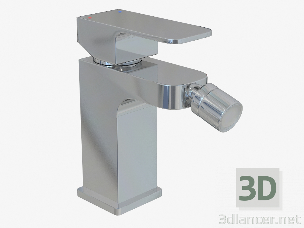 modèle 3D Mitigeur de bidet Azalia (BDA-031M 32325) - preview