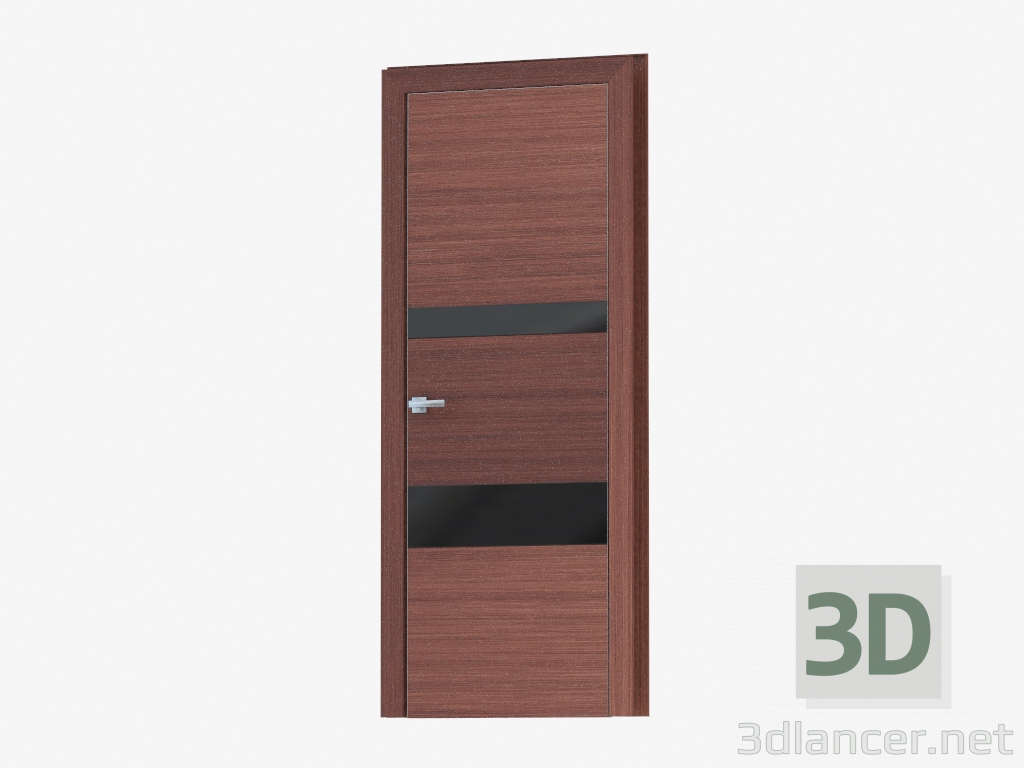 Modelo 3d Porta Interroom (47,31 preto) - preview