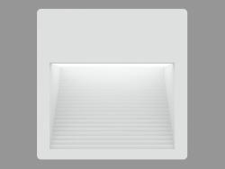 Recessed wall light MEGAEOS SQUARE (S4640)