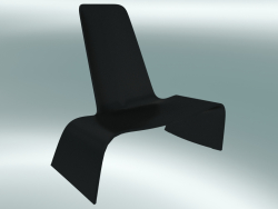 Poltrona LAND lounge chair (1100-00, nero)