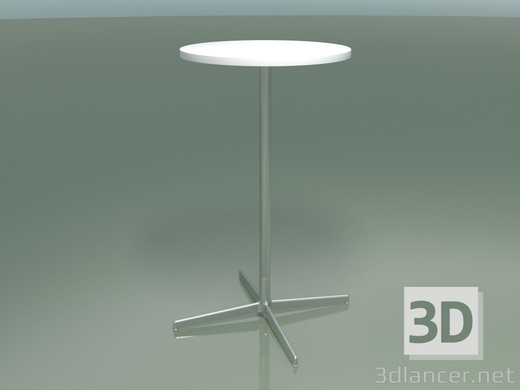 3D modeli Yuvarlak masa 5521, 5541 (H 105 - Ø 59 cm, Beyaz, LU1) - önizleme