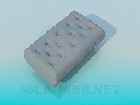 modelo 3D Taburete acolchado doble - escuchar modelo 3D Taburete acolchado doble - escuchar