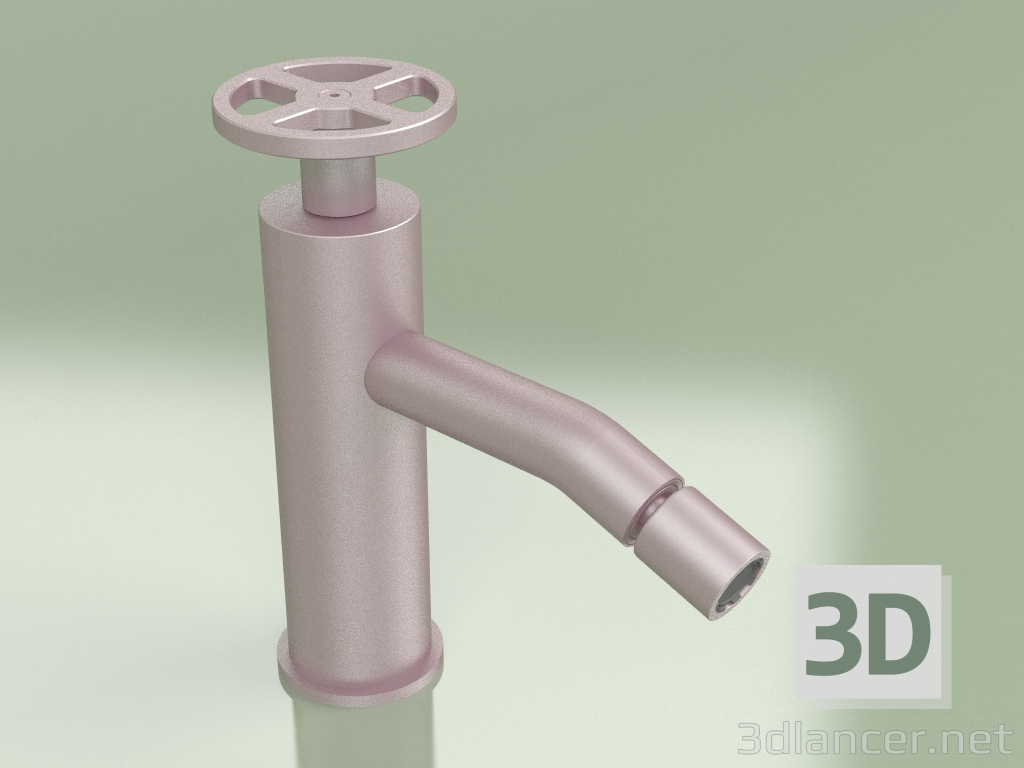 modello 3D Miscelatore bidet idroprogressivo con bocca orientabile (20 35, OR) - anteprima