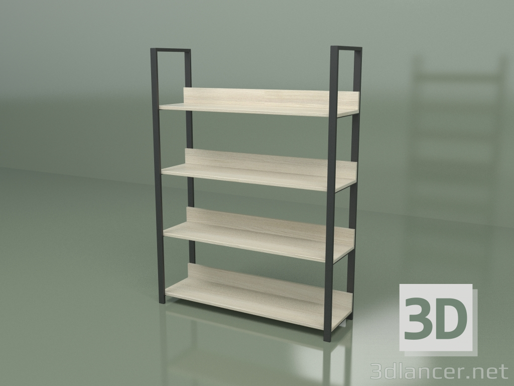 3d model Rack 4 shelves 1200 - preview