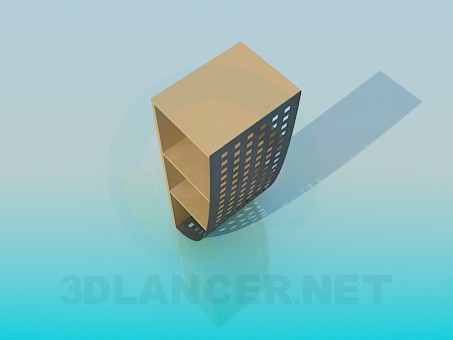 modello 3D Un piccolo rack - anteprima