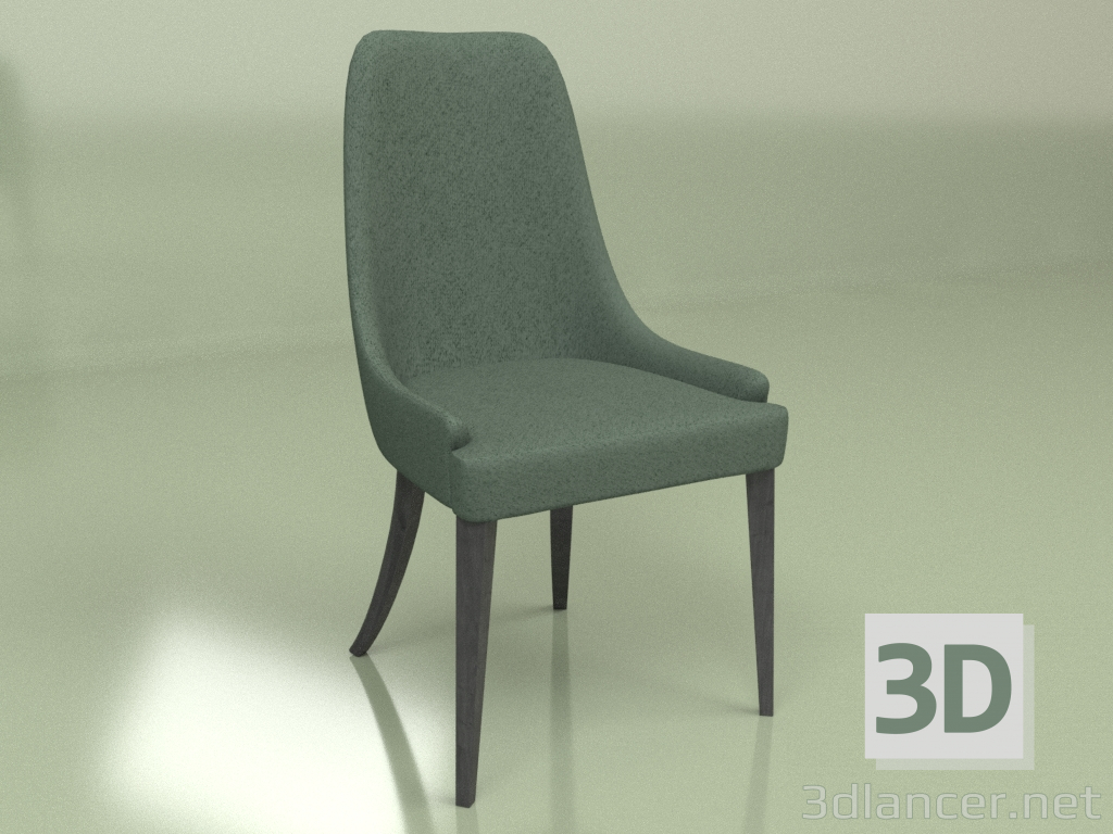 modello 3D Sedia Mar (verde) - anteprima