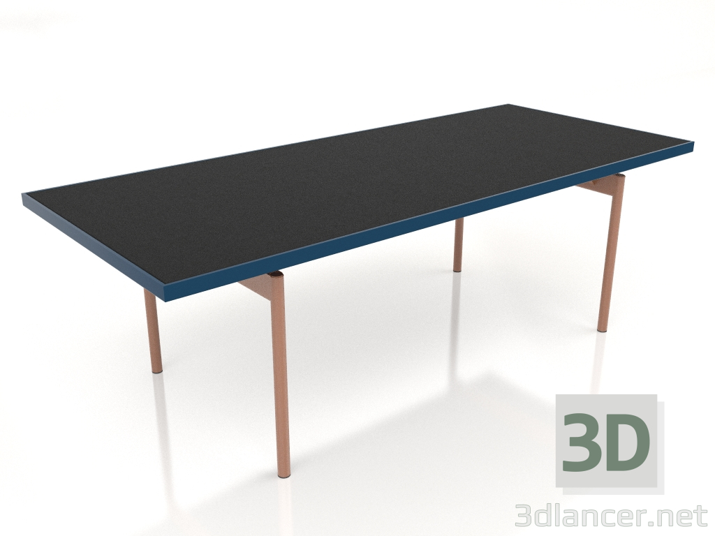 3d model Dining table (Grey blue, DEKTON Domoos) - preview