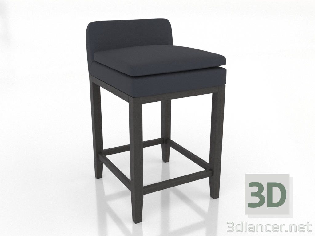 3d model Bar stool FRANK LOUNGE - preview 3d model Bar stool FRANK LOUNGE - preview