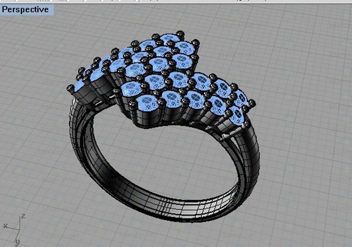 3d Кільце модель купити - зображення 3d Кільце модель купити - зображення