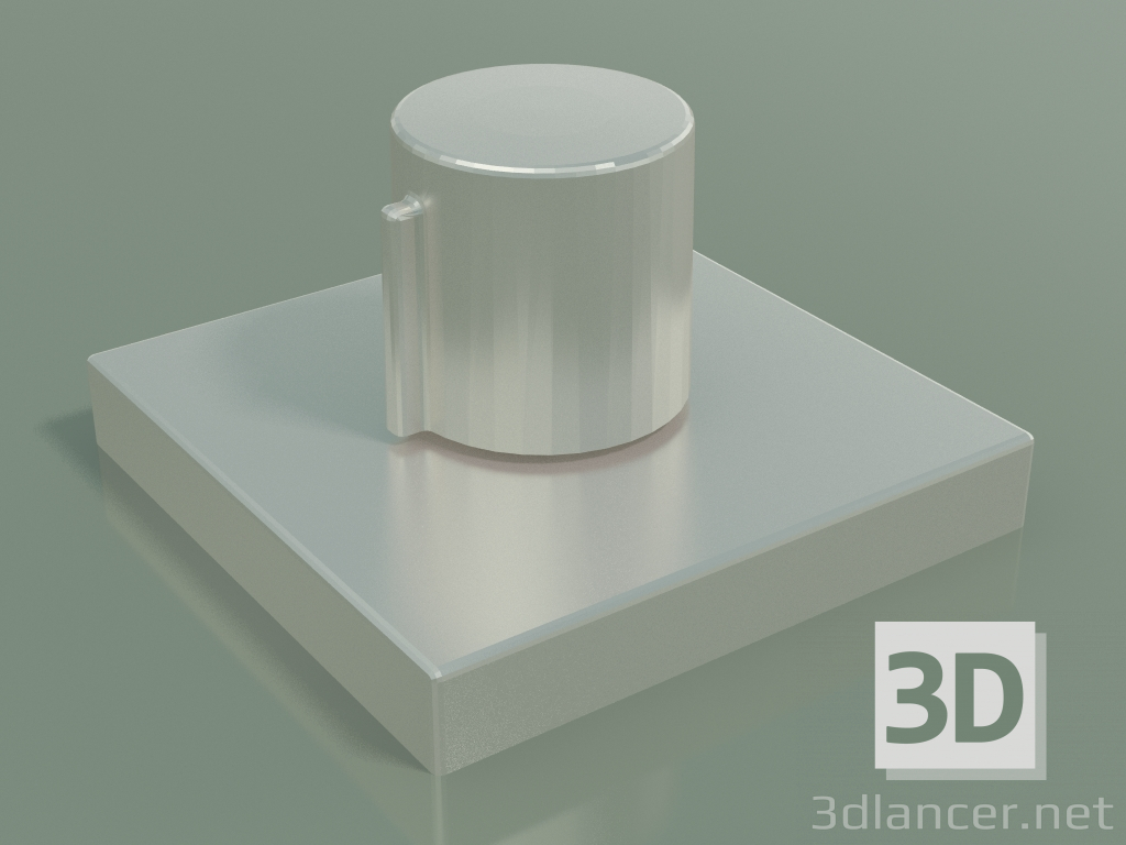 modello 3D Manopola regolazione acqua calda e fredda (20.000 980-06) - anteprima