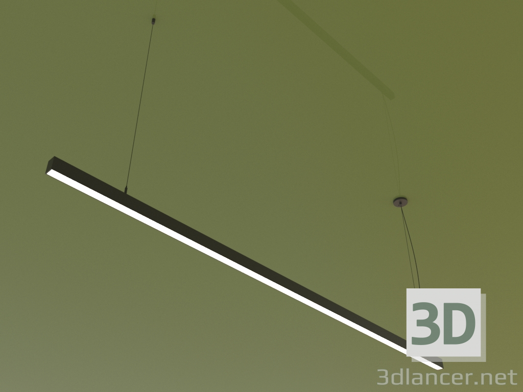modèle 3D Luminaire LINÉAIRE P4028 (1750 mm) - preview
