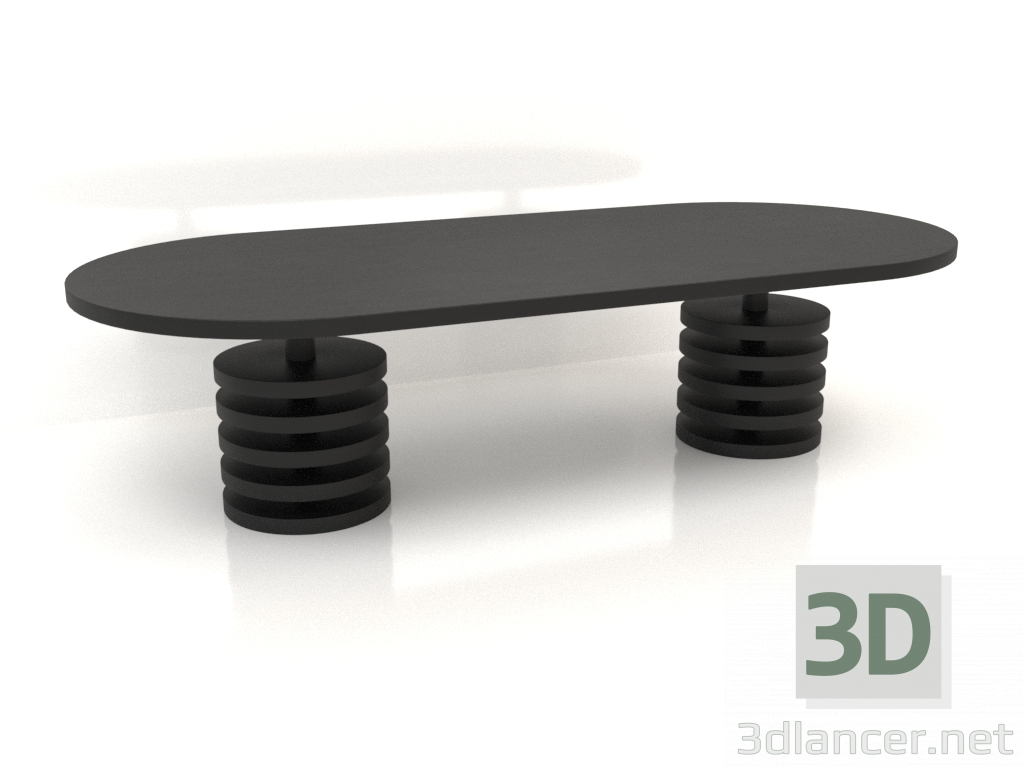 modello 3D Tavolo da lavoro RT 03 (2932х1303х750, legno nero) - anteprima