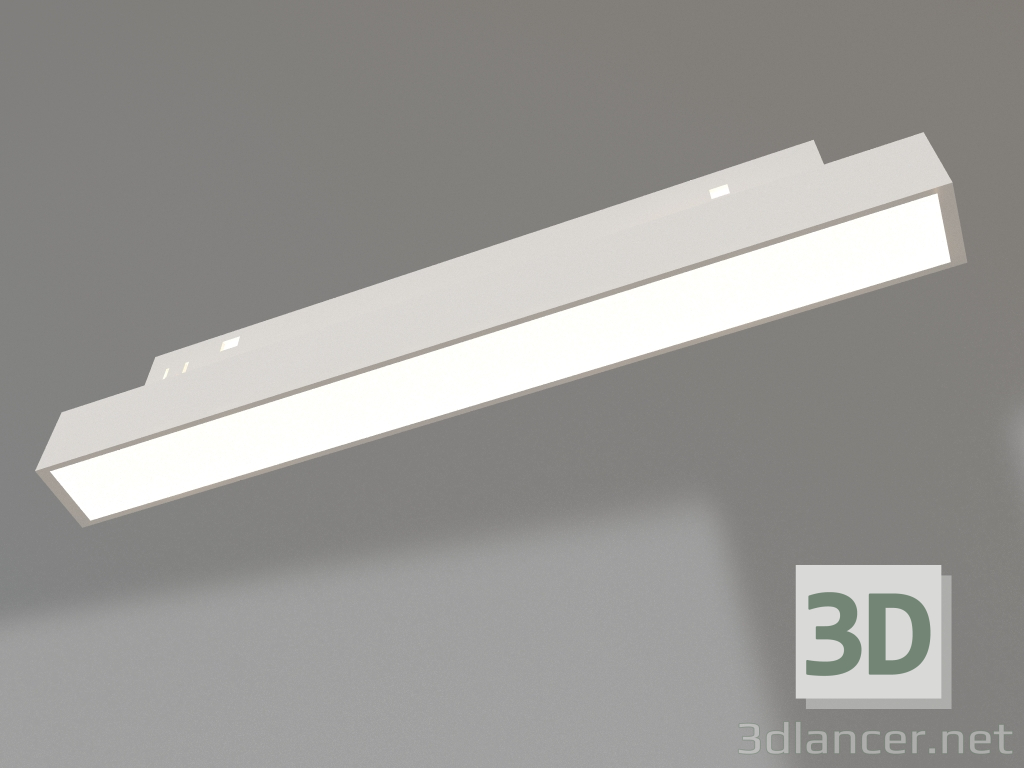 modello 3D Lampada MAG-ORIENT-FLAT-L235-8W Day4000 (WH, 80°, 48V) - anteprima