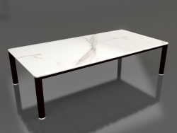 Table basse 70×140 (Noir, DEKTON Aura)