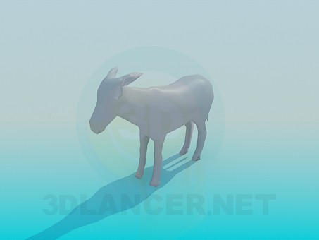 3d model Donkey - preview 3d model Donkey - preview