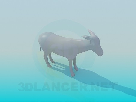 3d model Donkey - preview 3d model Donkey - preview