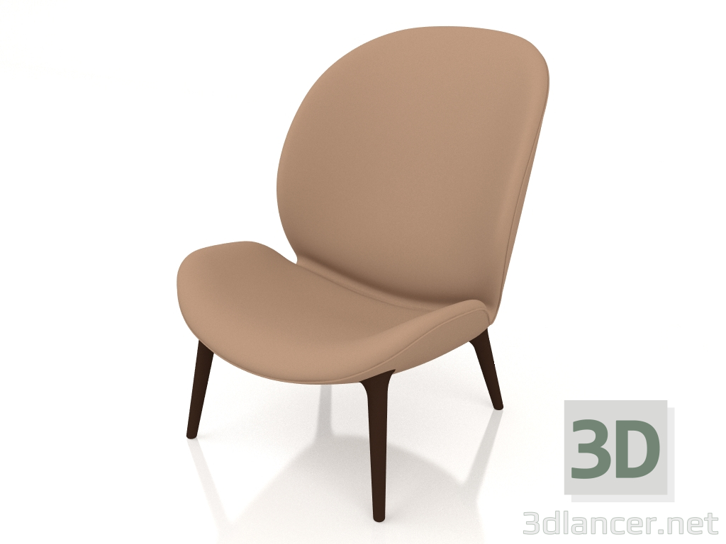 modello 3D Poltrona lounge Lodge VIPP466 - anteprima